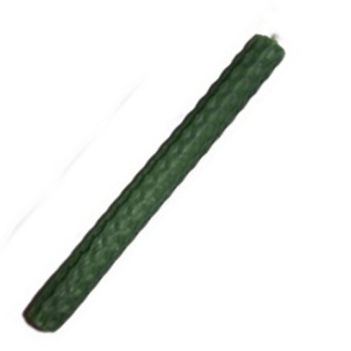 (image for) 15cm GREEN Beeswax Candle