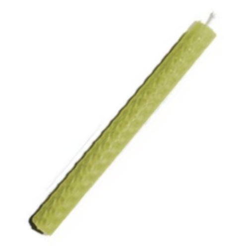 (image for) 15cm LIME GREEN Beeswax Candle