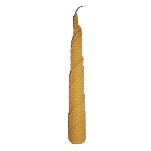 20cm x 2.5cm Spiral Beeswax Candle (8 inches x 1 inch) (image for) 20cm x 2.5cm Spiral Beeswax Candle (8 inches x 1 inch)