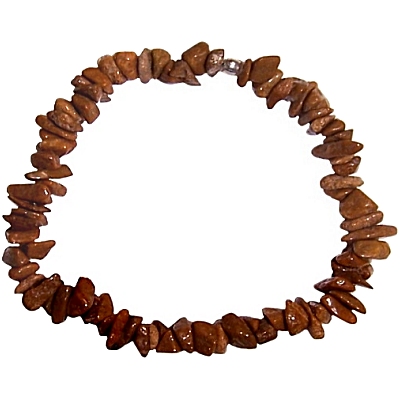 (image for) CAMEL AGATE Chip Bracelet