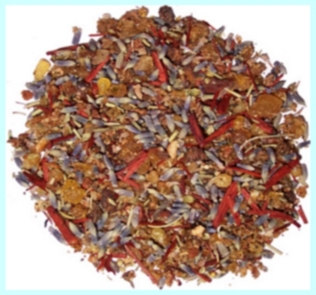 (image for) AQUARIUS Zodiac Hand Blended Incense 50g 