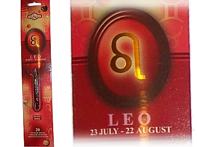 (image for) LEO Zodiac Incense Sticks (Time & Again)